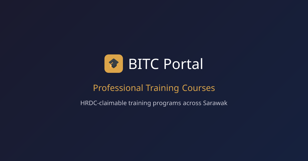 Professional Training Courses | BITC Portal